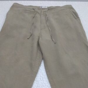 Bachrach Light Brown Linen/Tencel Summer or Beach Pants  38 - 24.5